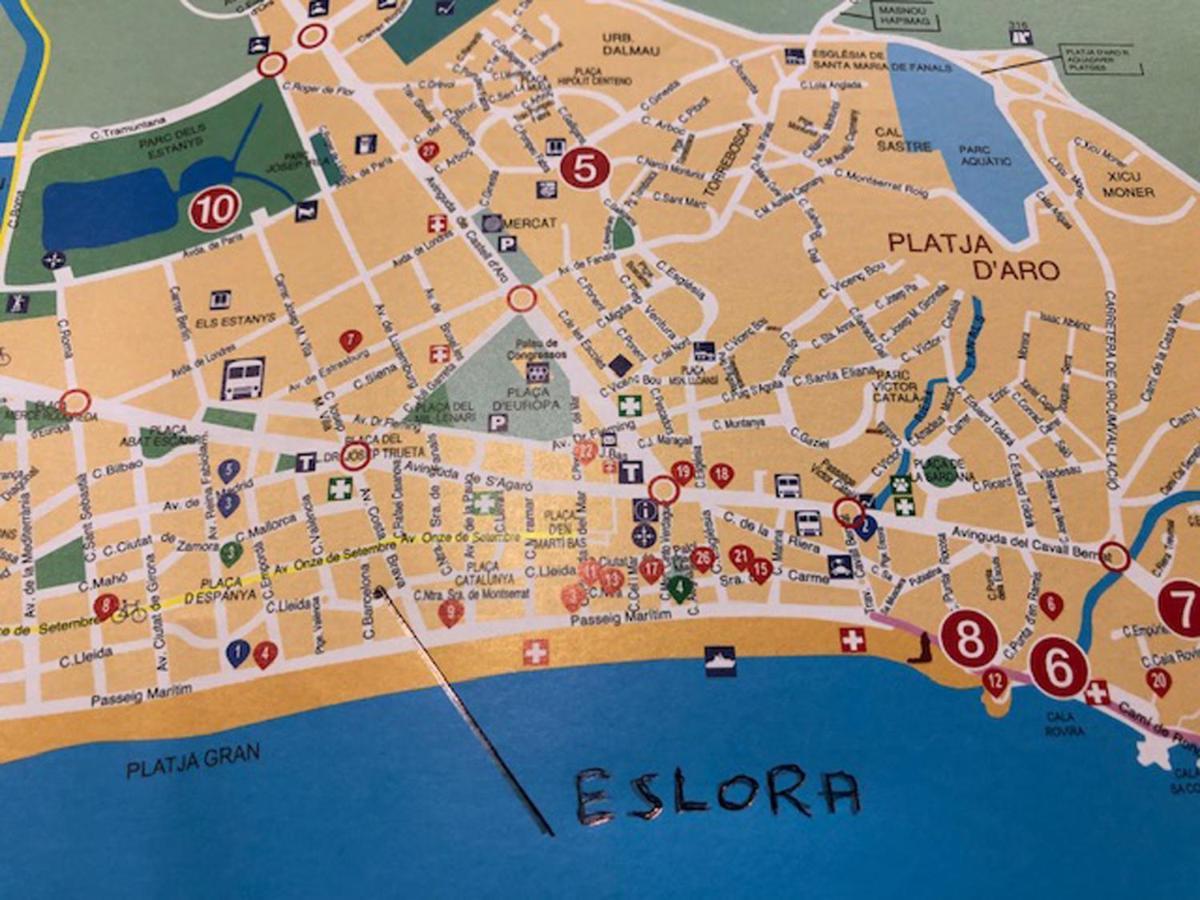 普拉加德阿罗Eslora - Playa De Aro别墅 外观 照片